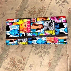 Super trendy and stylish, sexy magazine, cover large purse